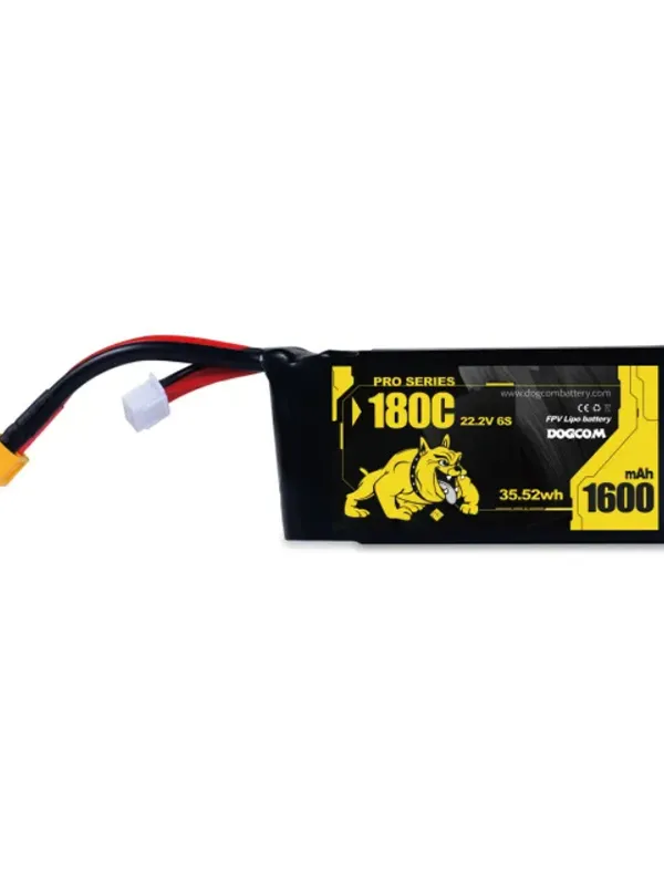 Batterie LiPo Dogcom 6S 1600mAh 180C