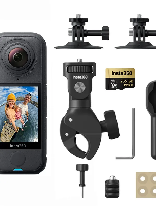 Caméra Insta360 X4 Air - Motorcycle Multiview Bundle