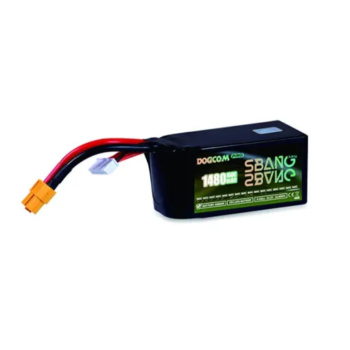 Batterie LiPo Dogcom 6S 1480mAh 160C SBANG Edition
