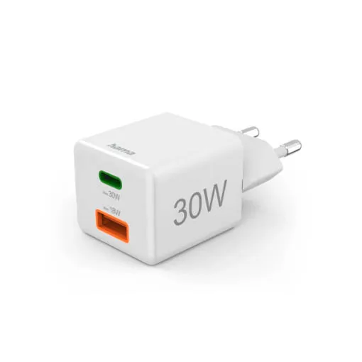Chargeur rapide Hama USB-C/USB-A 30W
