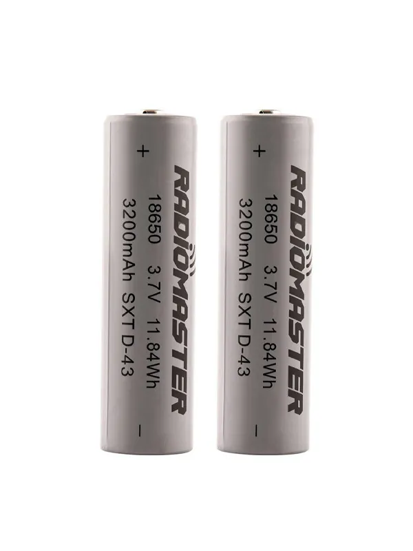 Accus rechargeables RadioMaster 18650 3200mAh