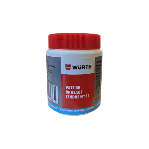 Flux Wurth en pâte de brasage tendre n°31 - 200g