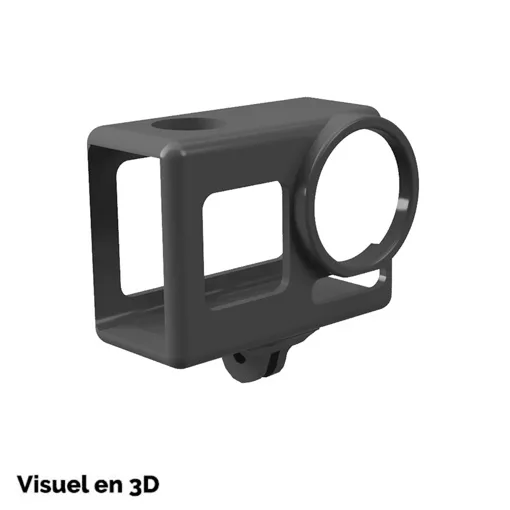 Support TPU avec monture horizontale LemonFPV pour DJI Osmo Action 5 Pro