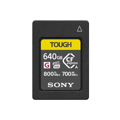 Carte Sony CFexpress Tough série G 640Go Type A