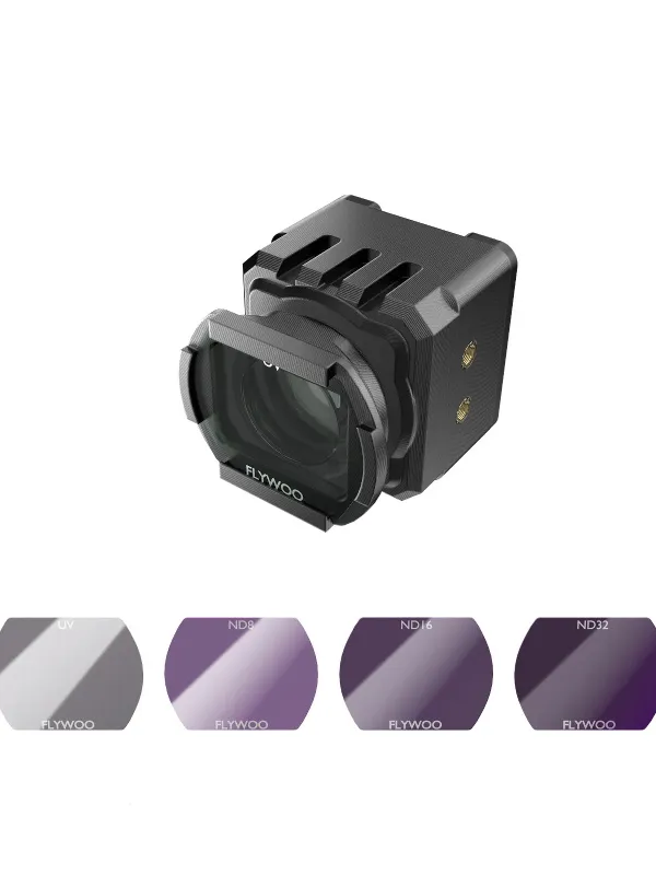 Kit de filtres et objectif grand-angle DJI O4 Flywoo pour châssis DJI O3