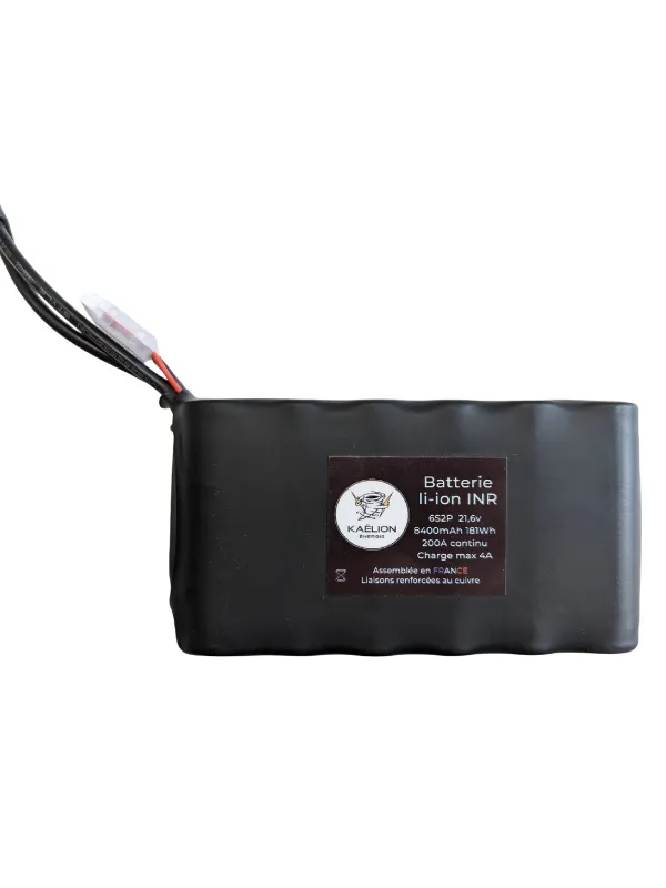 Batterie Li-ion Kaëlion Énergie 21700 6S2P 8400mAh 200A
