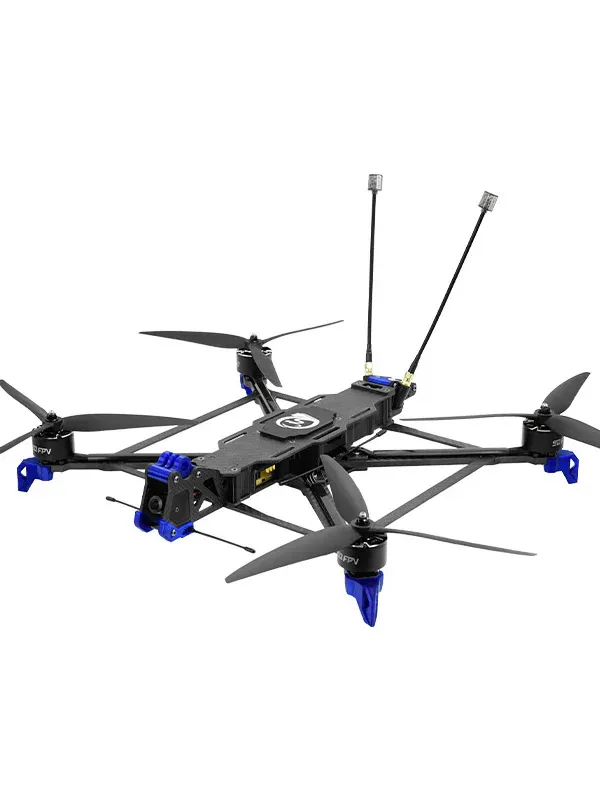 Drone Sequre Flyson10 analogique ELRS 2.4GHz 6S avec GPS