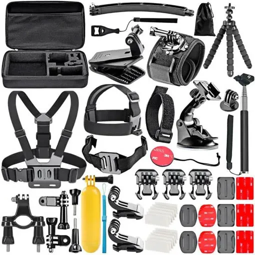 Kit de 47 accessoires Basic LCE pour caméras d'action