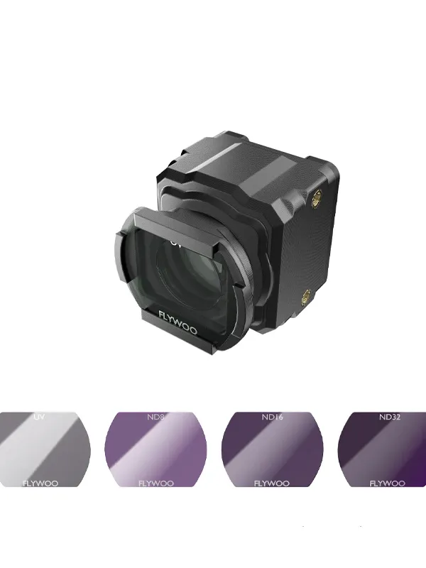 Kit de filtres et objectif grand-angle DJI O4 Flywoo pour châssis DJI O4 Pro