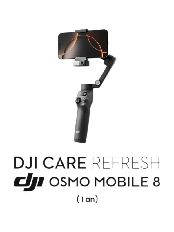 DJI Care Refresh pour DJI Osmo Mobile 8 (1 an)