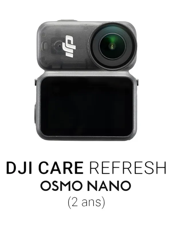 DJI Care Refresh pour DJI Osmo Nano (2 ans)