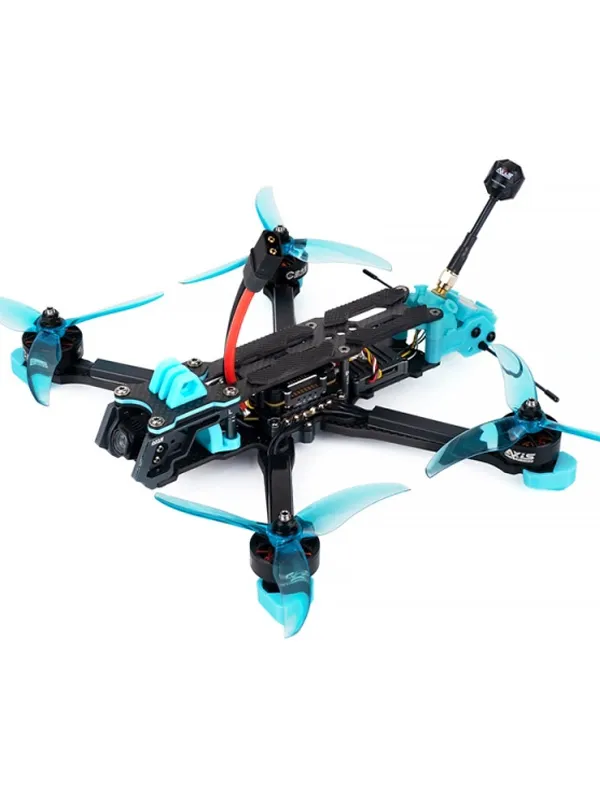 Drone AxisFlying Manta 5" Squashed X DJI O4 6S avec GPS