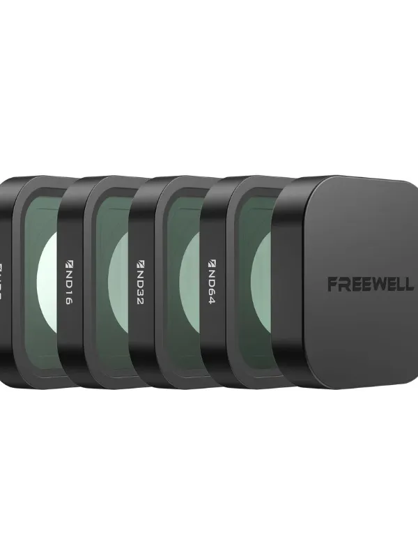 Kit Freewell Standard de 4 filtres ND (8/16/32/64) pour GoPro MISSION 1 PRO/1