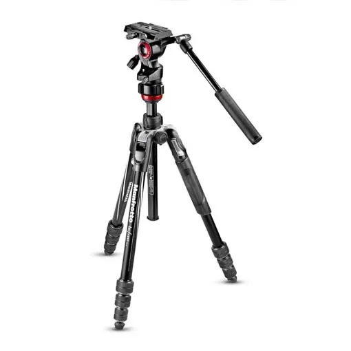 Trépied vidéo Manfrotto Befree Live aluminium avec verrouillage rotatif