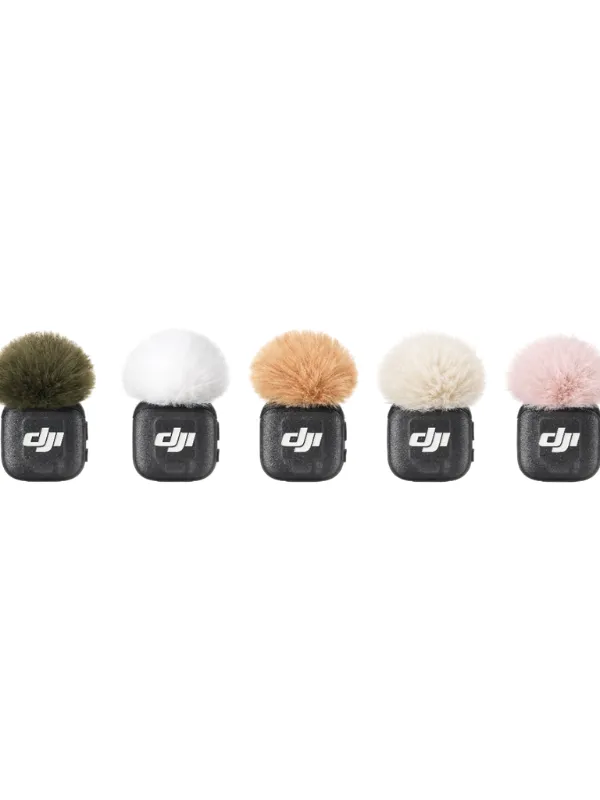 Bonnettes anti-vent multicolores pour DJI MIC 3
