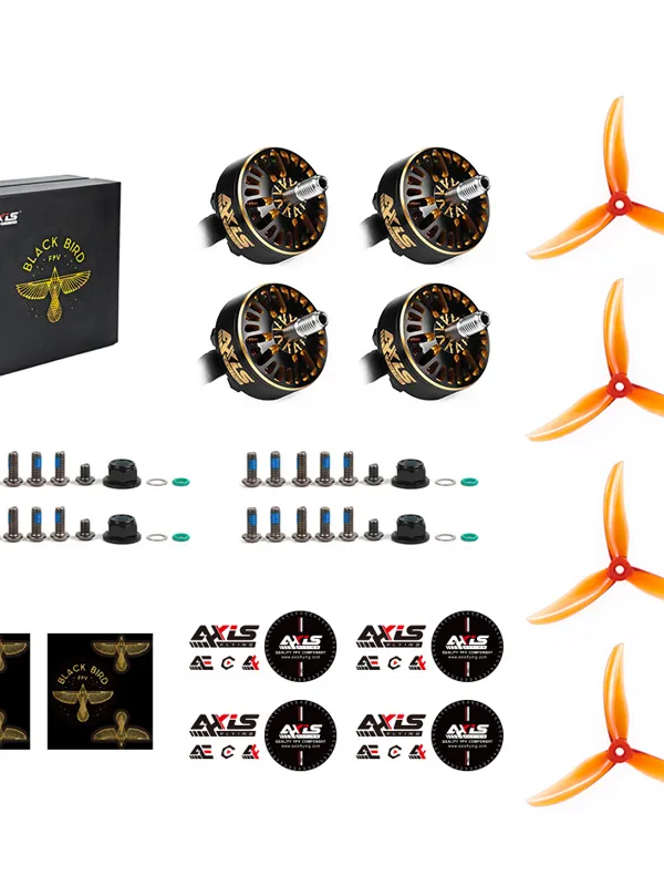 Kit AxisFlying x BlackBird V4 de 4 moteurs 2307 (1960Kv ou 2060Kv)