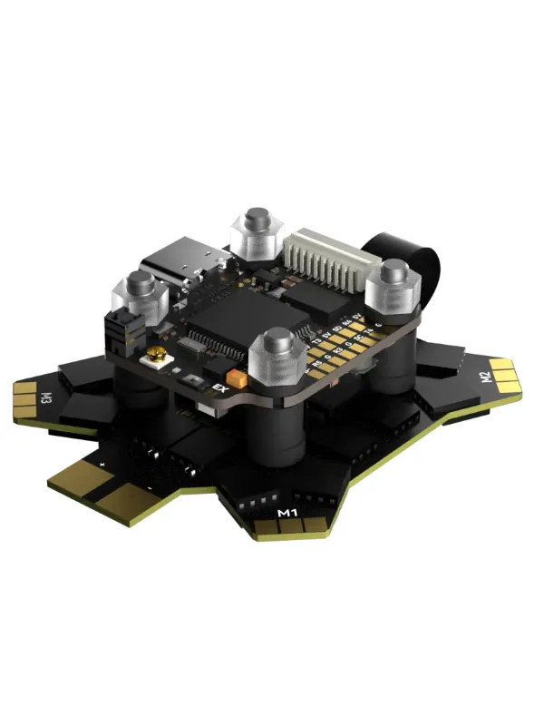 Stack iFlight Borg Mini F722 BL32 60R 60A ICM42688 avec récepteur ELRS 2.4GHz
