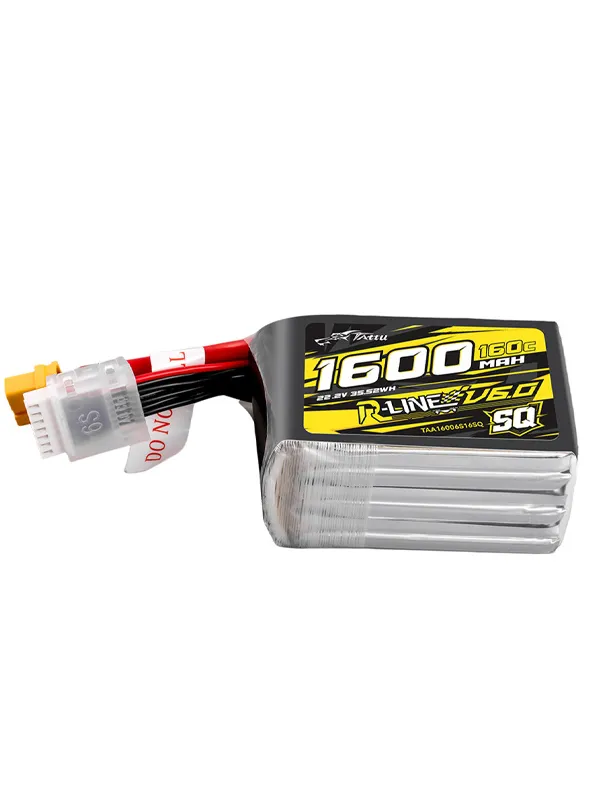 Batterie LiPo Tattu R-Line 6.0 S.Q 6S 1600mAh 160C