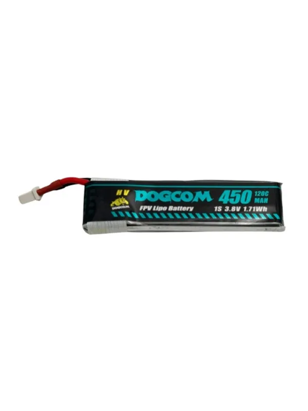 Batterie LiHV Dogcom 1S 450mAh 120C BT2.0