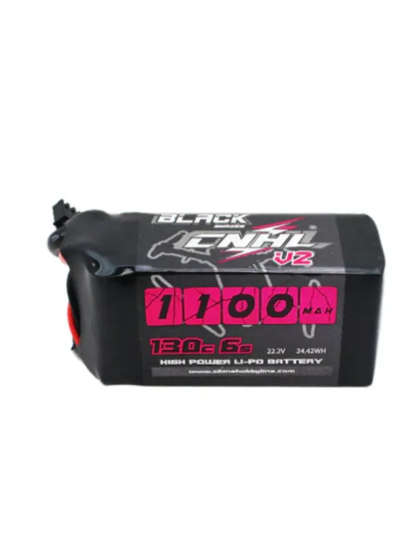 Batterie LiPo CNHL Black Series V2.0 6S 1100mAh 130C