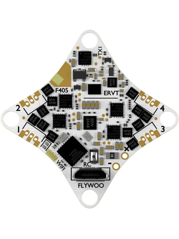 Contrôleur de vol AIO Flywoo Goku F405 ERVT 5A 1S ICM42688P avec ELRS & VTx