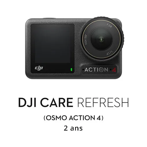 DJI Care Refresh pour DJI Osmo Action 4 (2 ans)