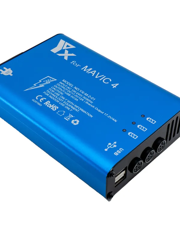 Chargeur multiple YX pour DJI Mavic 4 Pro