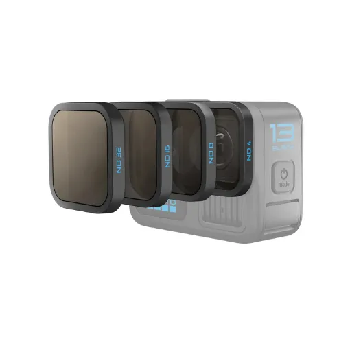Kit de 4 filtres ND (4-8-16-32) à flou cinétique intelligent HB Series pour GoPro HERO13 Black