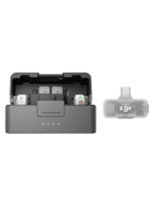 DJI Mic Mini 2S (1RX + 2TX) avec récepteur mobile DJI
