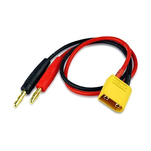 Câble de charge XT90 mâle LemonFPV connecteur banane 4mm