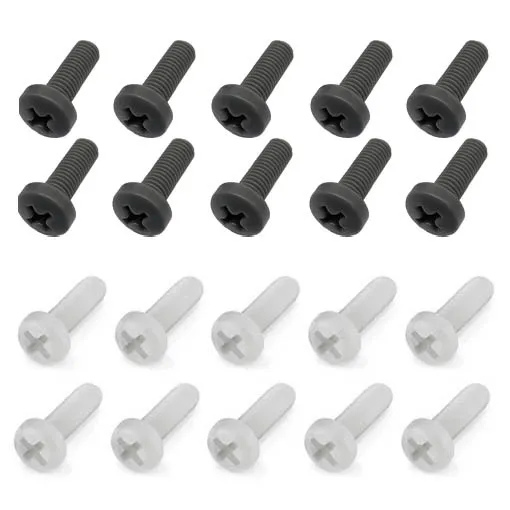 Kit LemonFPV de 10 vis M3 nylon 8mm