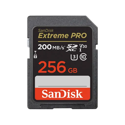 SanDisk 256Go Extreme PRO® - Carte mémoire SDXC™ UHS-I U3