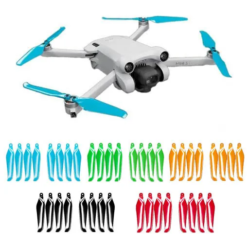 Hélices faible bruit Master Airscrew Stealth - DJI Mini 4 Pro / Mini 3 Pro