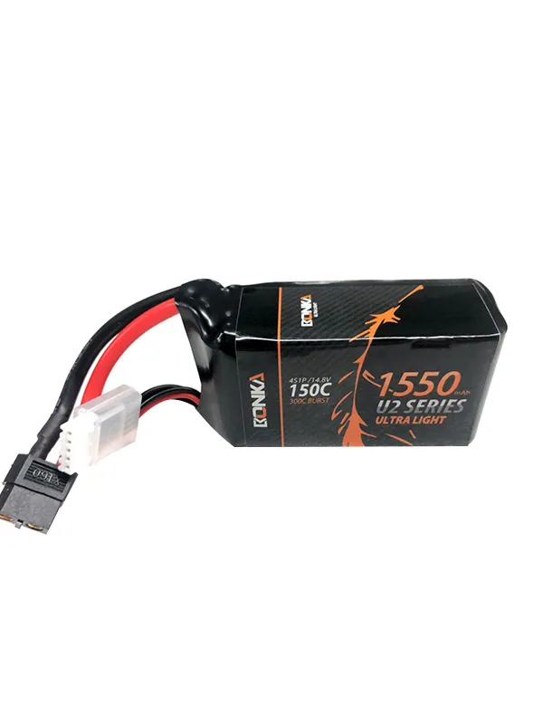 Batterie LiPo Bonka U2 Ultra 4S 1550mAh 150C (XT60)