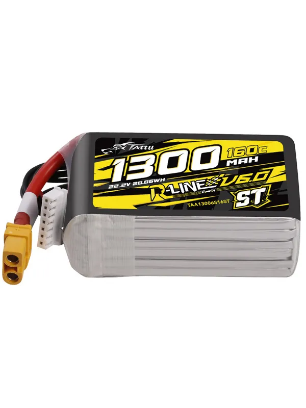 Batterie LiPo Tattu R-Line V6.0 6S 1300mAh 160C