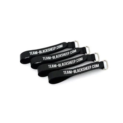 Kit de 4 micro-straps Team BlackSheep 190 x 13 mm