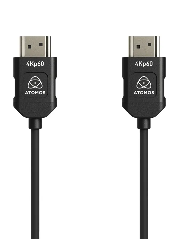 Câble Atomos HDMI 2.0 4K60ips vers HDMI - 45cm