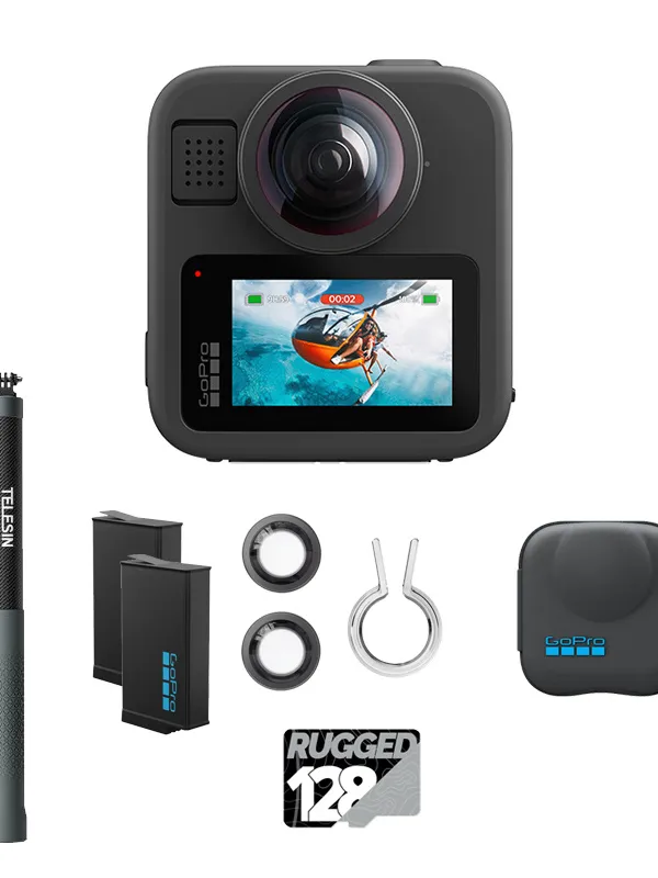 Pack GoPro MAX 2 Essentiel Action