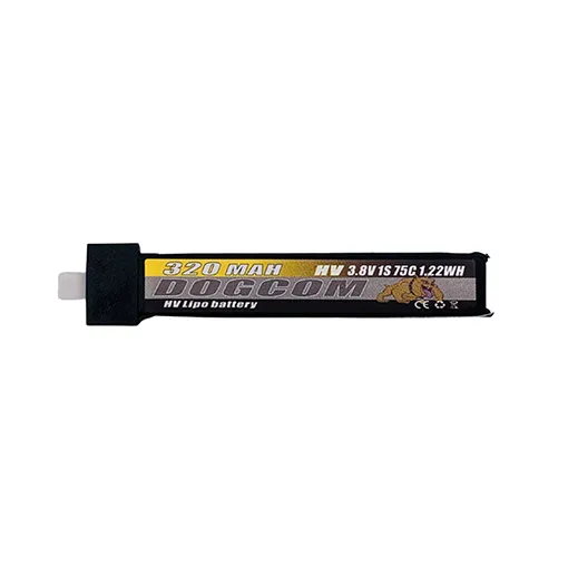 Batterie LiPo Dogcom 1S 320mAh 75C HV BT2.0