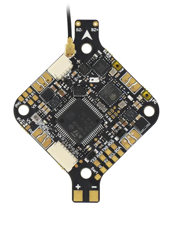 Contrôleur de vol AIO DeepSpace TALOS F405 20A 4S ICM42688P avec ELRS 2.4GHz