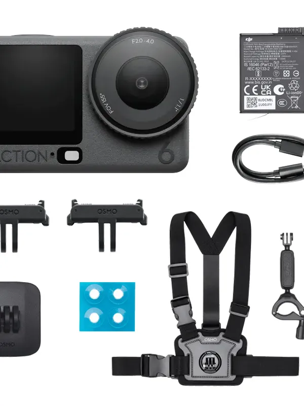 DJI Osmo Action 6 Bundle Moto & VTT