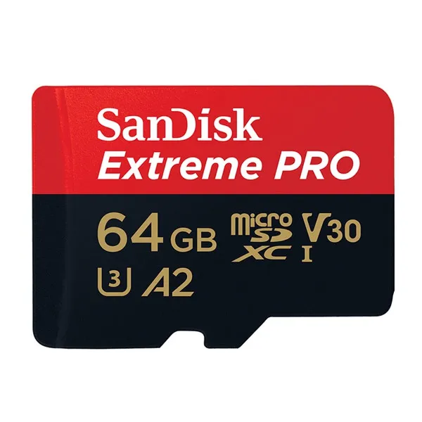 SanDisk 64Go Extreme PRO - Carte mémoire microSDXC™ UHS-I