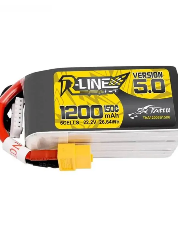 Batterie LiPo Tattu R-Line V5.0 6S 1200 mAh 150C