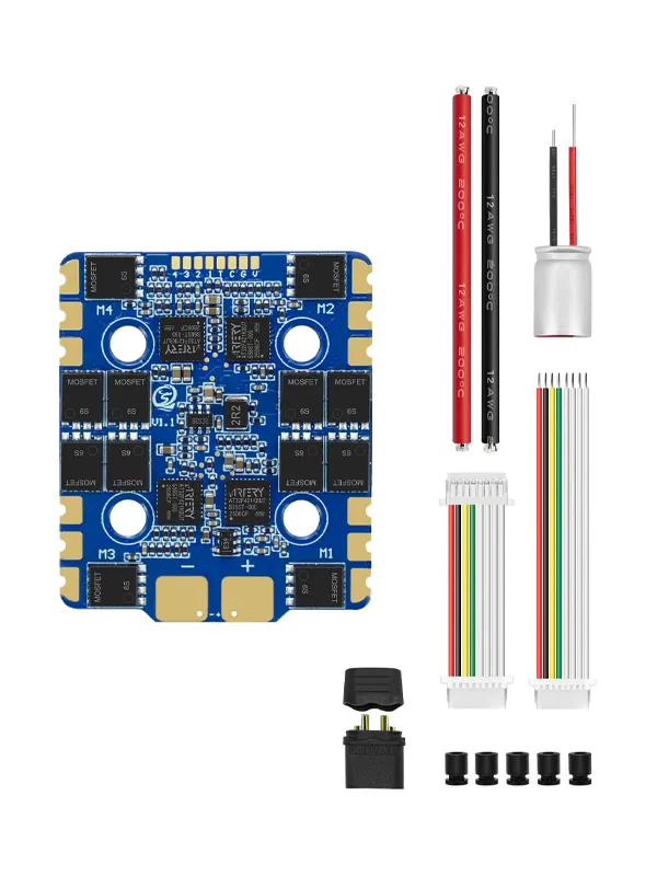 ESC 4en1 Sequre Blueson A1 AM32 65A 6S