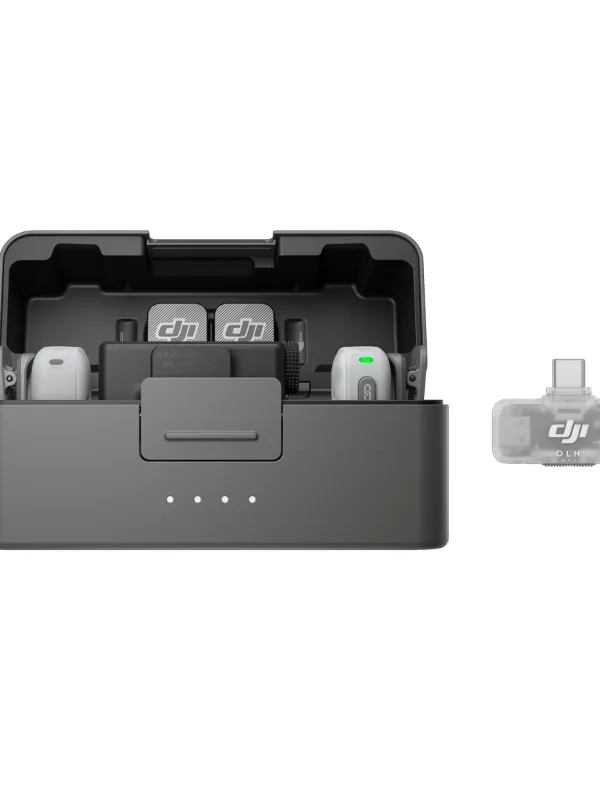 DJI Mic Mini 2 (1RX + 2TX) avec récepteur mobile DJI