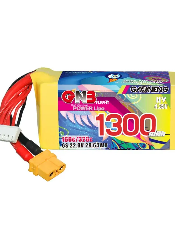 Batterie LiHV GaoNeng GNB 6S 1300mAh 160C