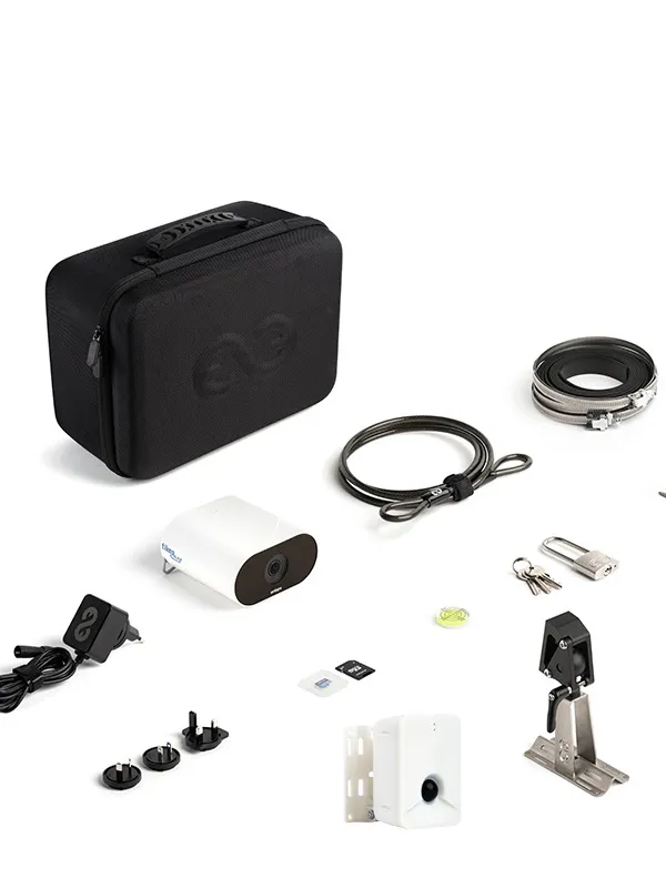 Pack Enlaps Tikee mini+ caméra et accessoires avec détecteur de mouvements Sentinel