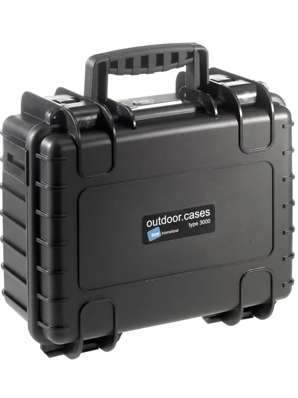 Valise B&W Outdoor Case 3000 Noire SI