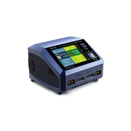 Chargeur SkyRC D100 Neo Duo AC/DC (AC 100W DC 2x 100W)
