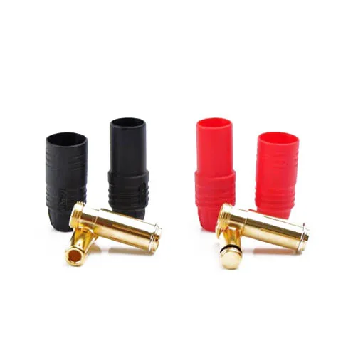 Connecteur AS150 Anti-Spark 7mm mâle/femelle LemonFPV (2 rouges + 2 noirs)